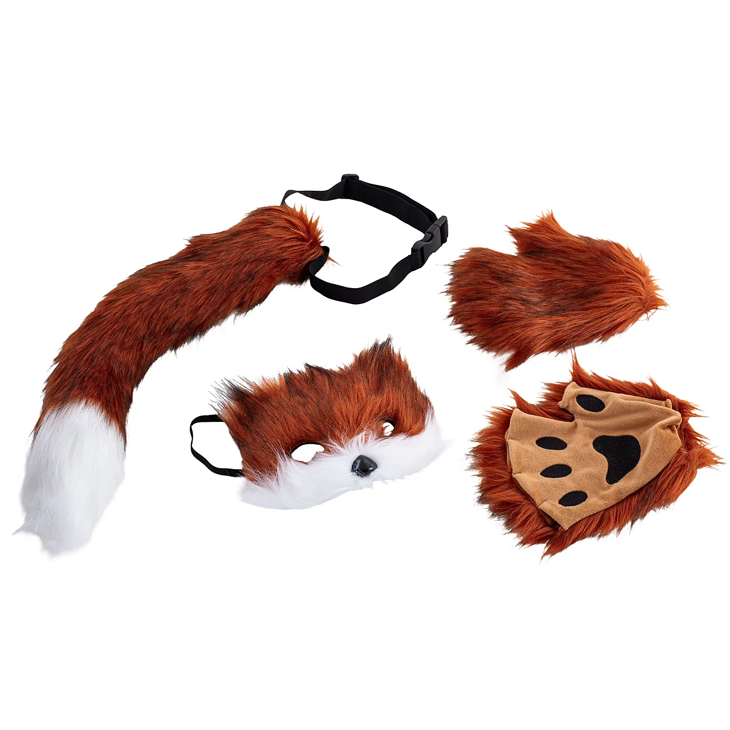 Set Fuchs, rot/braun, 4-teilig Image