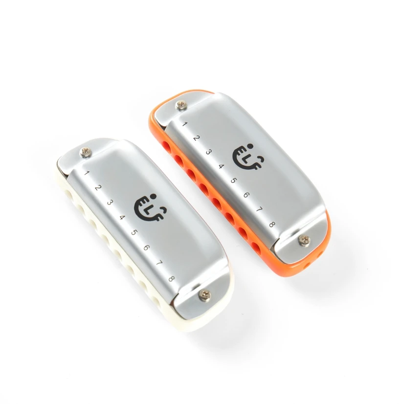 CONJURER ELF 8-Loch-Mundharmonika, professionelle Mundharmonika für Erwachsene, Anfänger und Geschenke, gut gebaut und einfach spielt Image