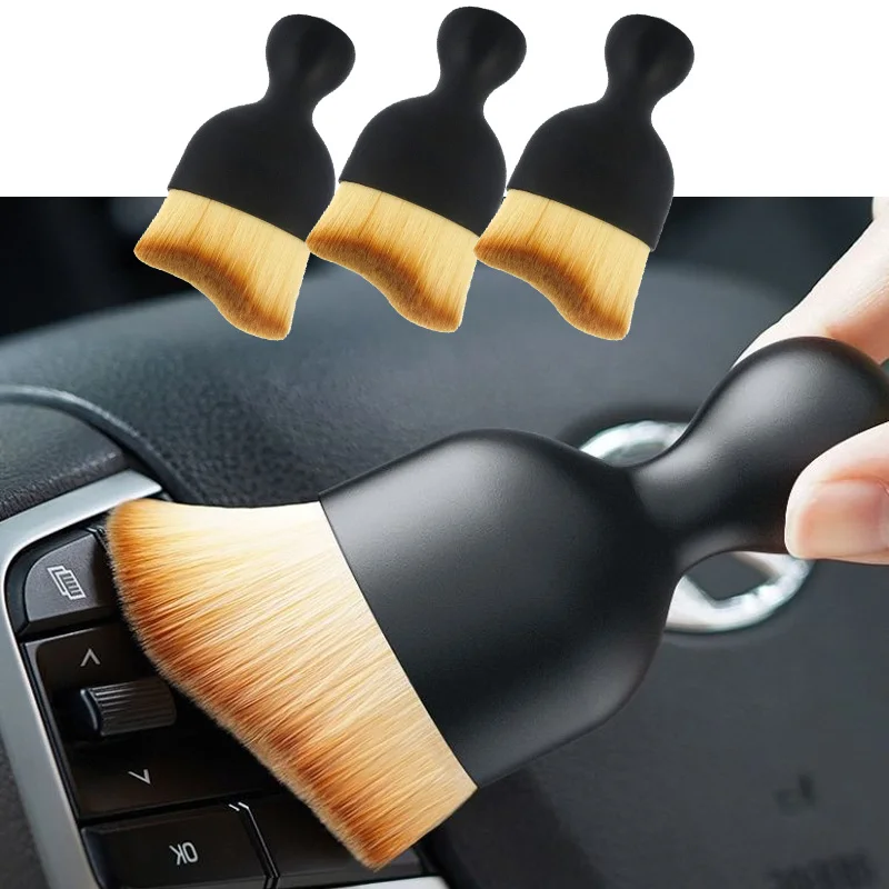 1/2 PCS Auto Waschen Vent Klimaanlage Outlet Detail Pinsel Fenster Reinigung Liefert Werkzeuge Pinsel Haushalts Zubehör Hause Image