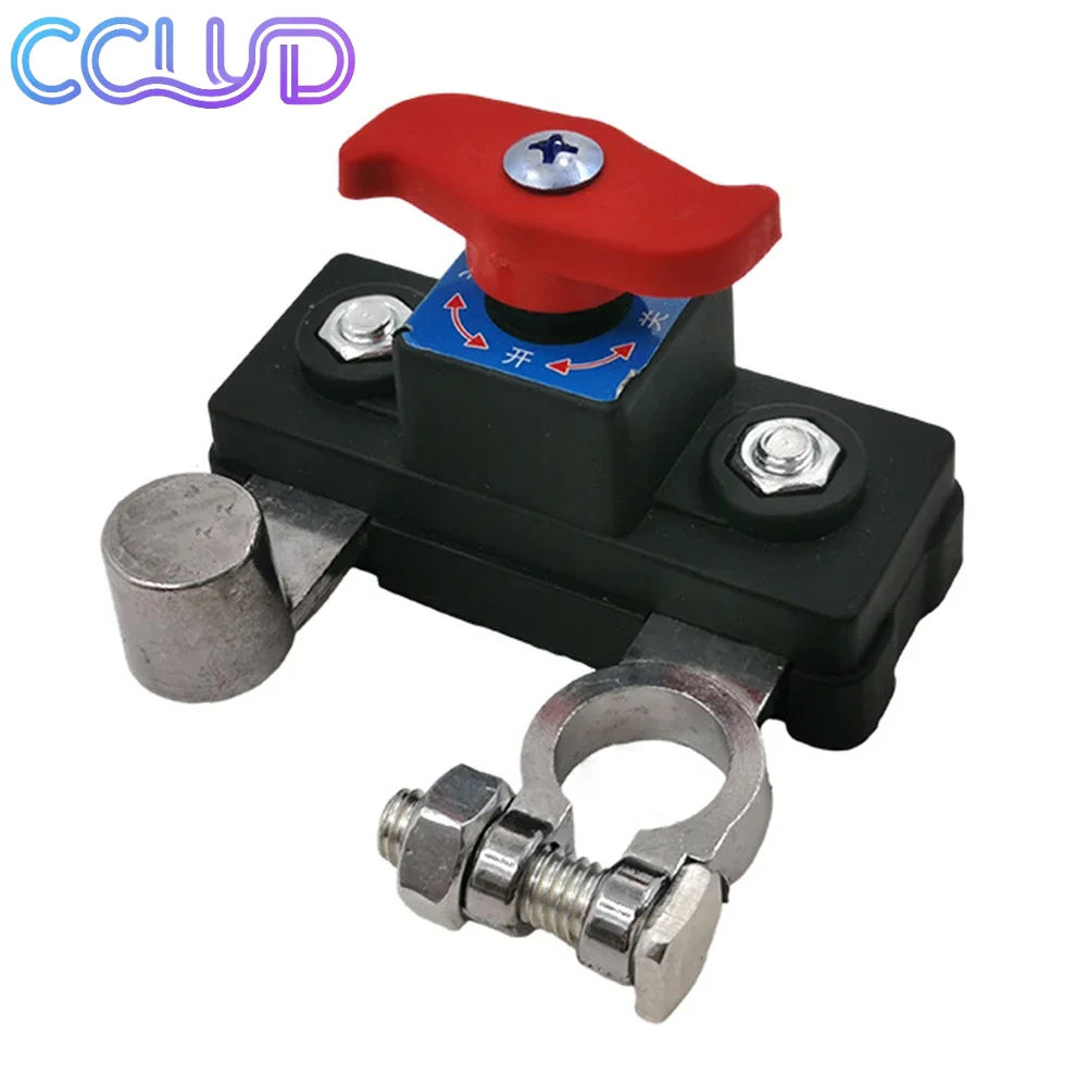 Autobatterie-Trennschalter, Isolator, Stromunterbrechungsschalter 12V/24V für Wohnmobile, ATVs, Boote, Autos, LKWs, Yachten Image