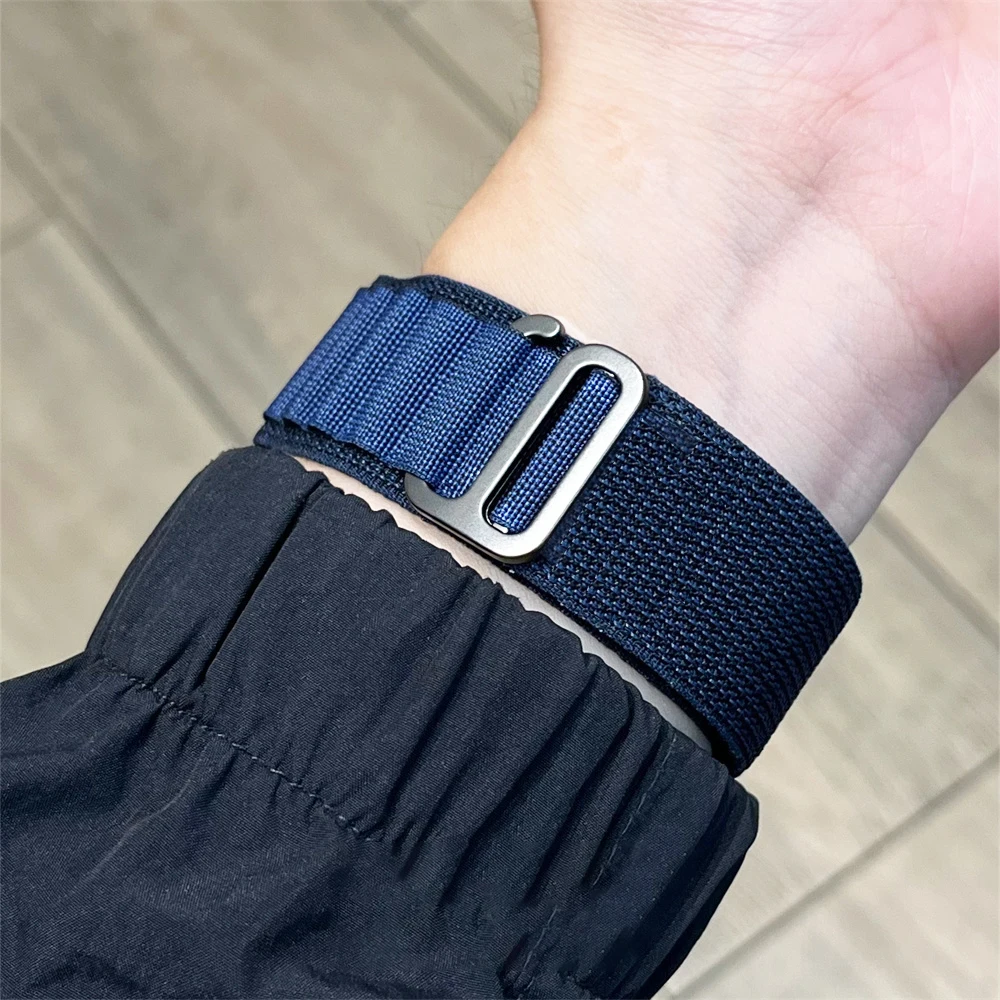 Alpine Loop für Samsung Galaxy Watch 7-6-4-Classic-5-Pro-Active 2 Sportarmband Gear S3 Classic/Watch 3 41-45 mm 22 mm 20 mm Band Image