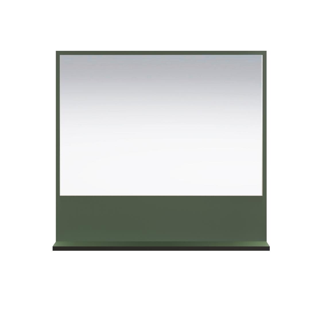 Ebuy24 PureBliss Bad Spiegel mit 1 Regal grün. Image