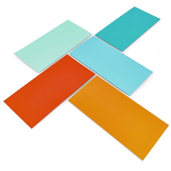 Magnetoplan Moderationskarten »Sea Dusk« 20x10 cm 250 Stück blau, 20x10 cm Image