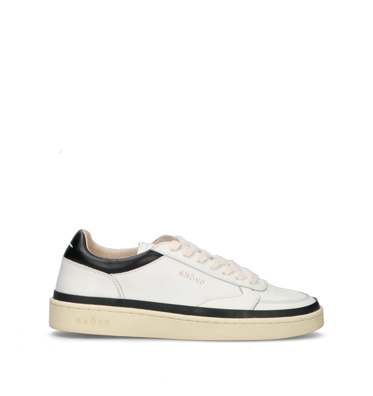GHOUD Sneaker uomo bianca in pelle