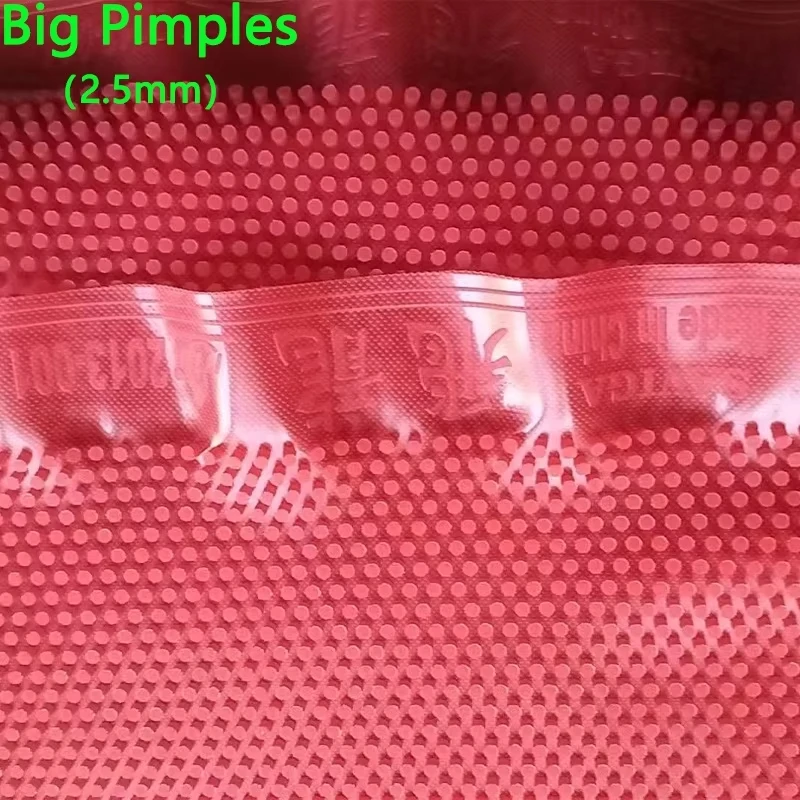 Tischtennis-Gummi, OXFei, lange, lange Noppen, Gummis, Hackball, extrem große Partikel, Höhe 2,5 mm, PingPong-Gummi, langlebig Image