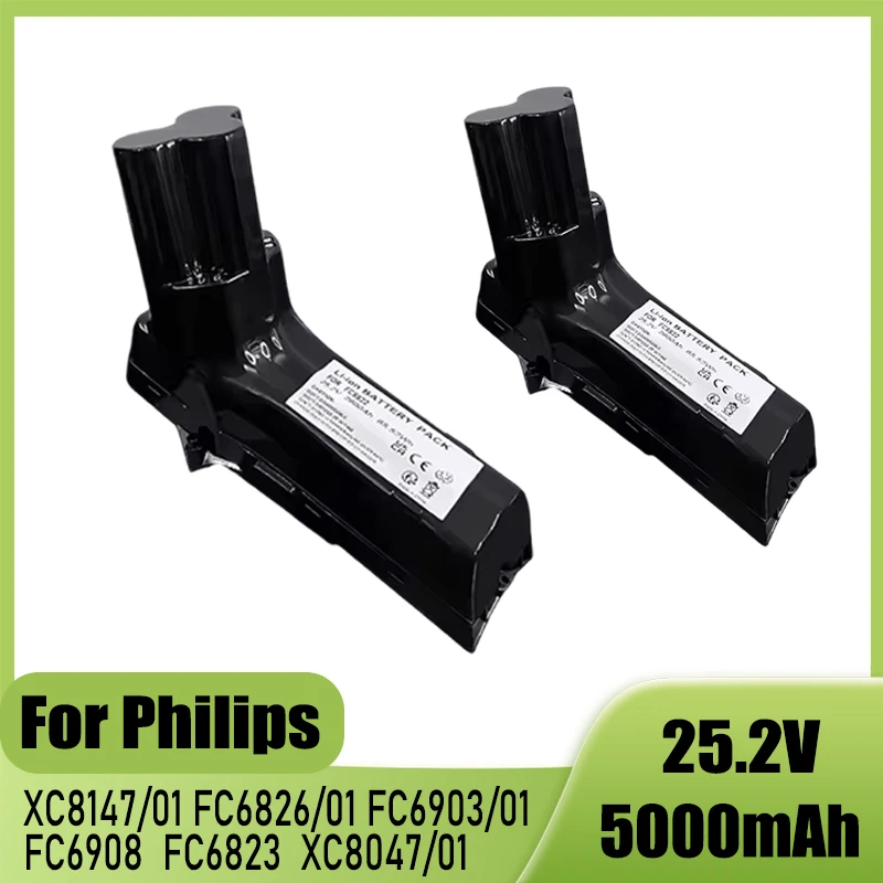 25,2 V Ersatzakku für Philips SpeedPro Max Aqua Stick Akku-Staubsauger XC8055/01 XC8045/01 XC8043/01 XC8347/01 XC8349/01 Image