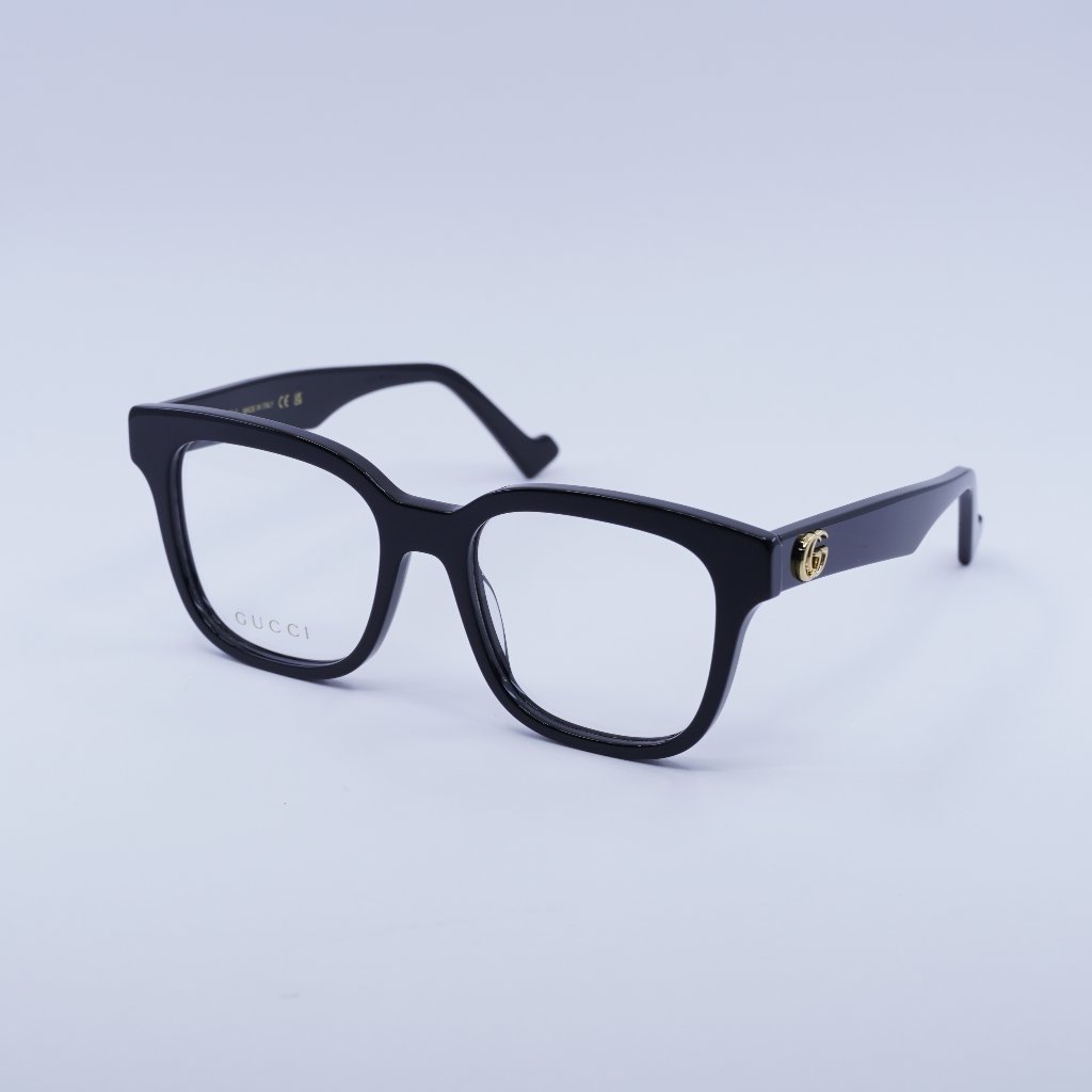 Gucci Accessories | Gucci Gg0958o 004 Eyeglasses Black 52mm Square Frame | Color: Black | Size: 52 - 18 - 145