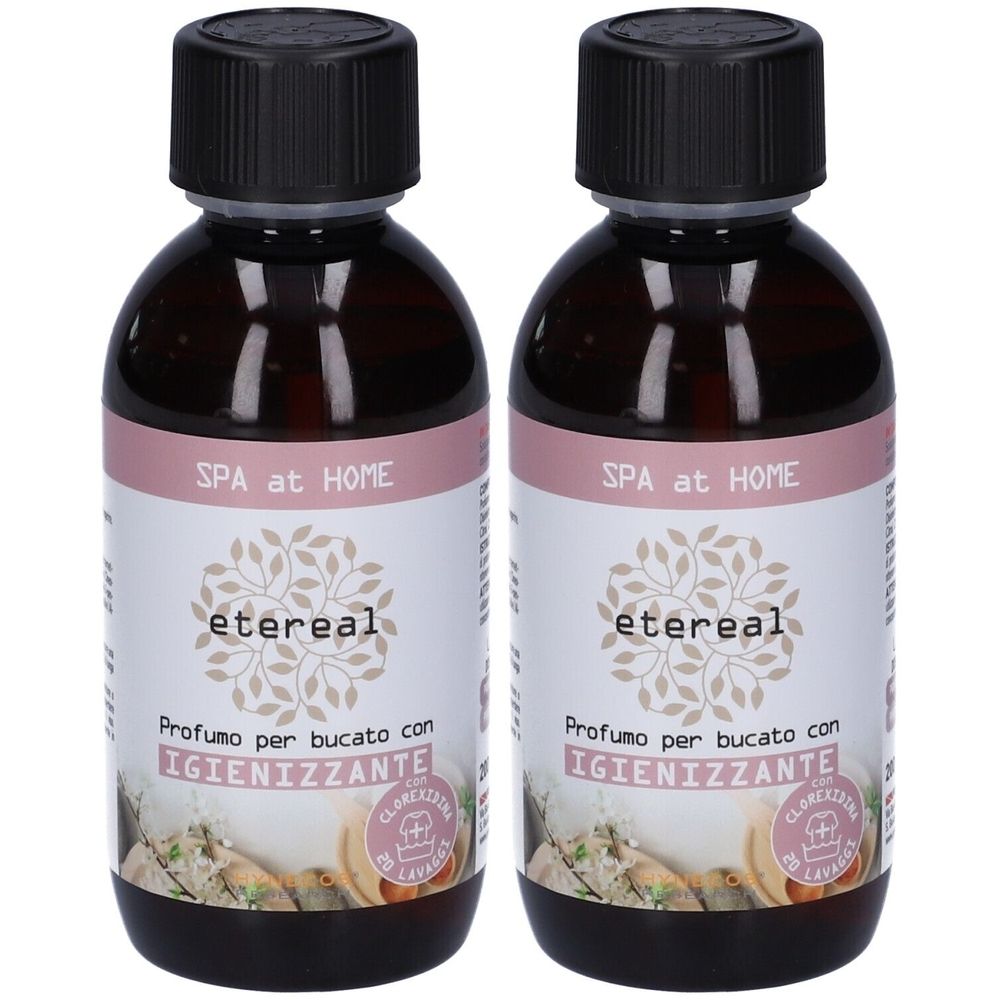 Etereal Spa At Home Profumo Bucato con Igienizzante 2x200 ml