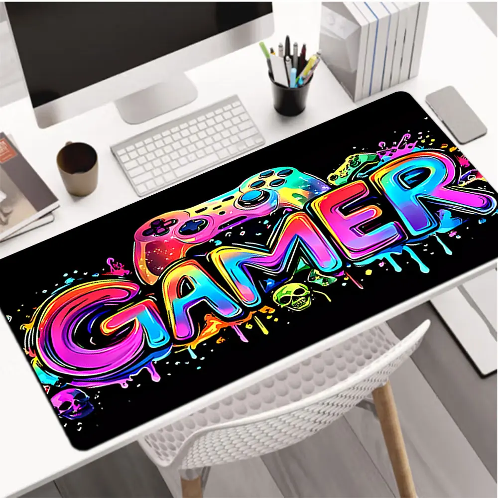 1pc Bunte gamepad Große Maus Pad computer matte Schreibtisch Matte tastatur matte Büro Gaming Tisch Matte
