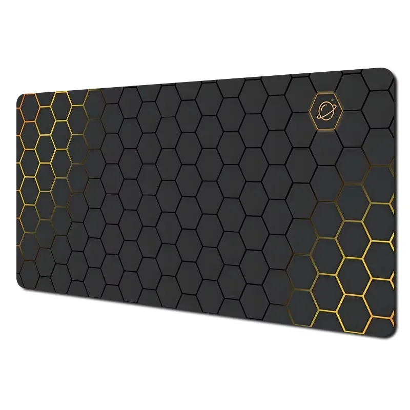 Honeycomb Science Fiction Gaming Mauspad Schreibtischunterlage Computertastatur 500 x 1000 x 3 mm Gamer Mauspad rutschfester Bürotisch Teppich