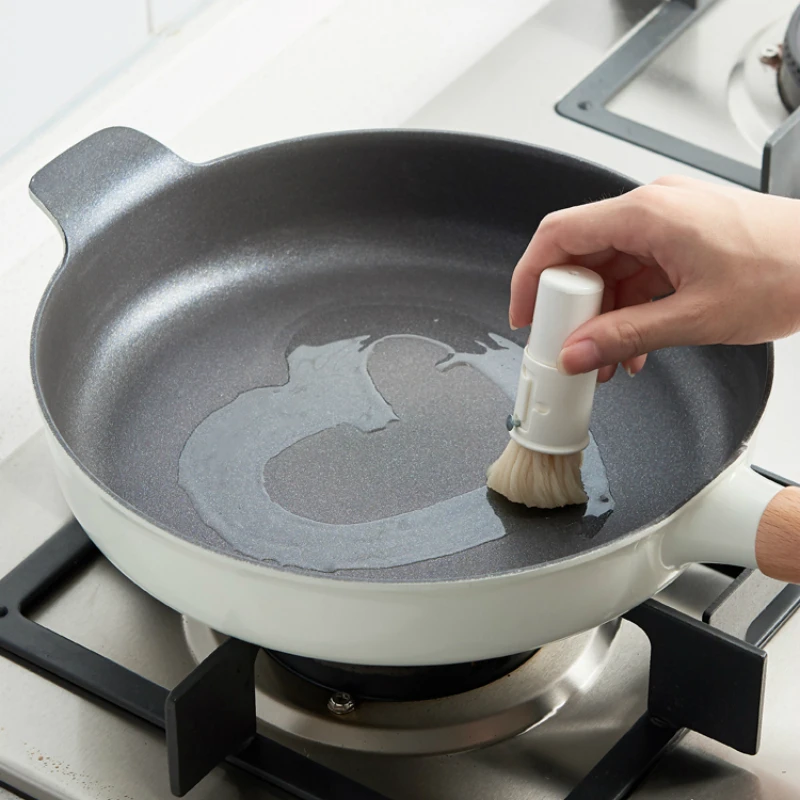 Japan import Grill Pinsel Hohe Temperatur Öl Pinsel Lebensmittel Grade Silikon Backen Werkzeuge Grill Öl Flasche Pinsel Küche Pinsel Image