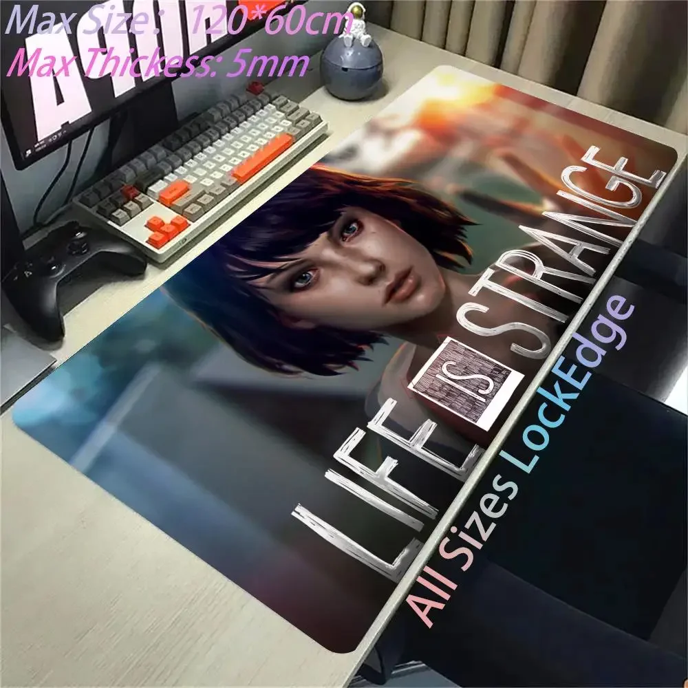 Life is Strange Großes Gaming-Mauspad, Computer-Mauspad, PC, Gamer, Laptop, Mauspad, Büro-Mauspad, XXL-Tastaturmatte, Schreibtischunterlage Image