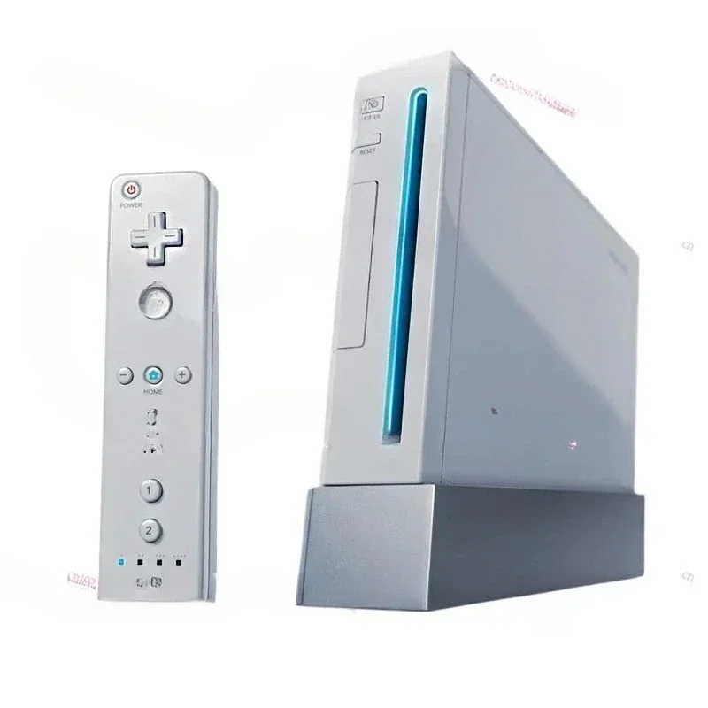 CHKJ Wii Home Spielkonsole Familie Interaktive Fitness Unterhaltung TV Game Host Englisches System Image