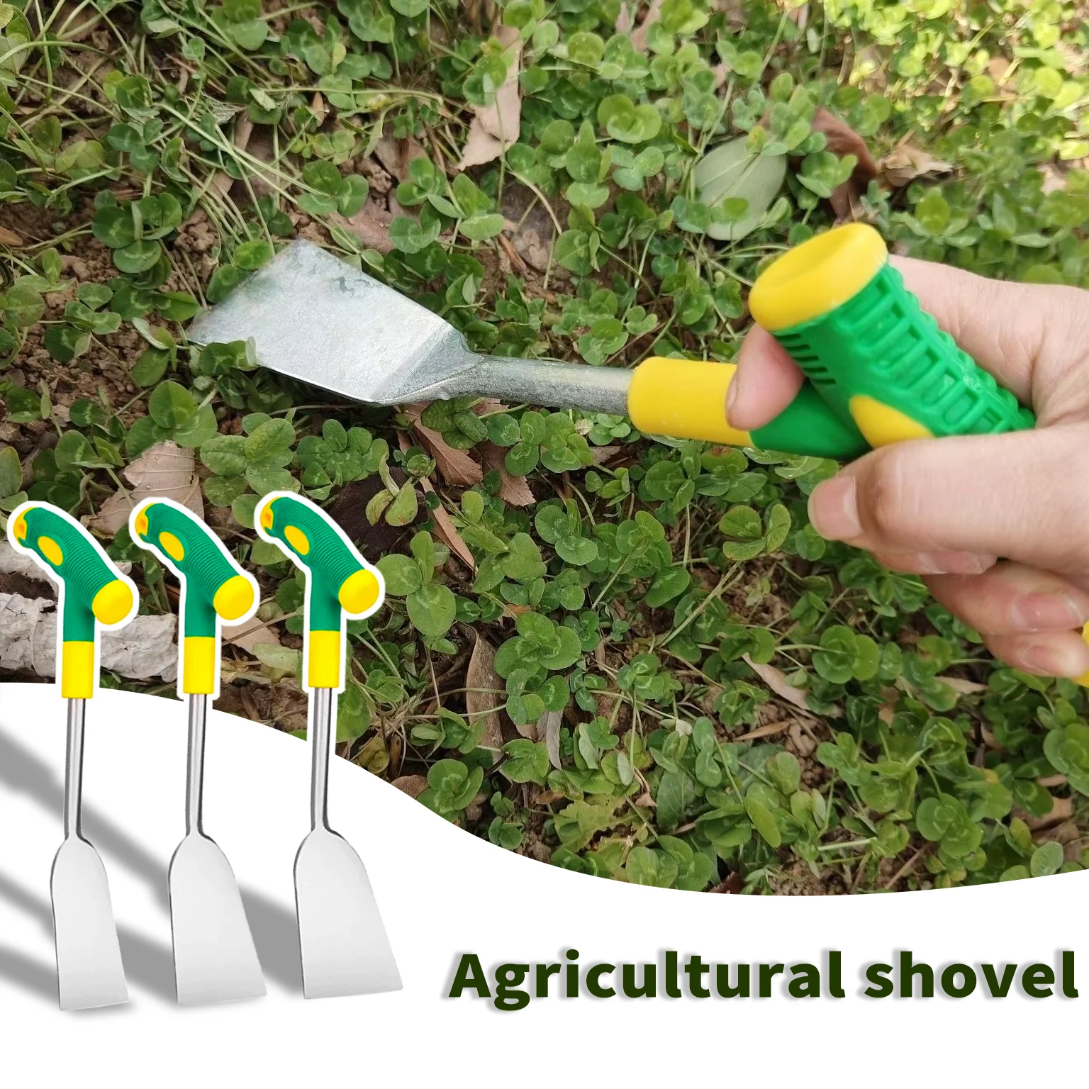 Multifunktionale Garten Werkzeug Schaufel Graben Wild Gemüse Antrieb Meer Pflanze Blumen Schaufel Boden Verdickung Eisen Hacke Jäten Schaufel Image