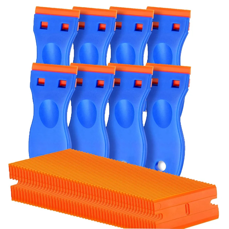 Klebstoffentferner, Autoaufkleber-Entferner, Reinigungsschaber, Kleberentferner für Fenster, Glas, Kunststoff, Rasierklinge, Schaber, Etikettenwerkzeug Image