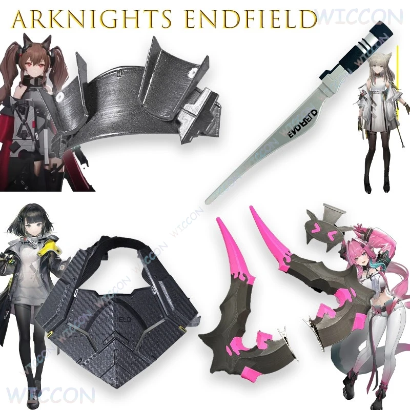 Arknights Endfield Yvonne Perlica Jieperta Administrator Cosplay Kostüm Offizielles Spiel Präzise Kopfbedeckung Zubehör Halloween