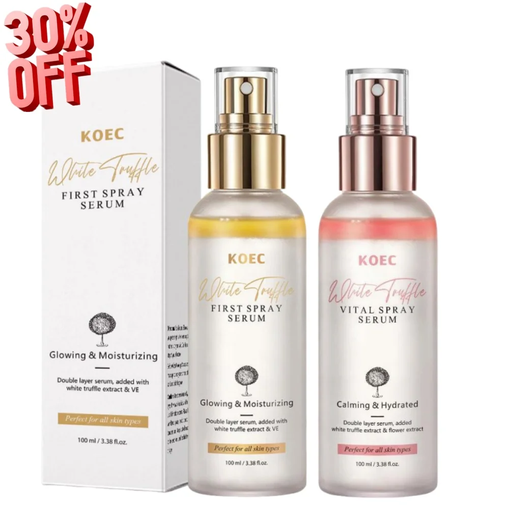 100 ml KOEC White Truffle/Cherry Blossom Spray Essence Facial Hydrating, Deep Nourishment Moisturizing And Setting Spray