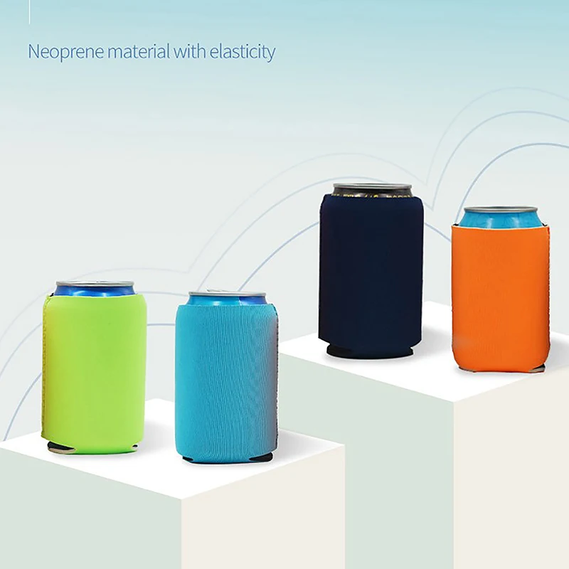 Bier Ärmel Camping kann Tasse Soda Abdeckung Neopren Getränk Kühler tragbare Flasche Outdoor-Hülle für Party Hochzeit Geburtstag Image