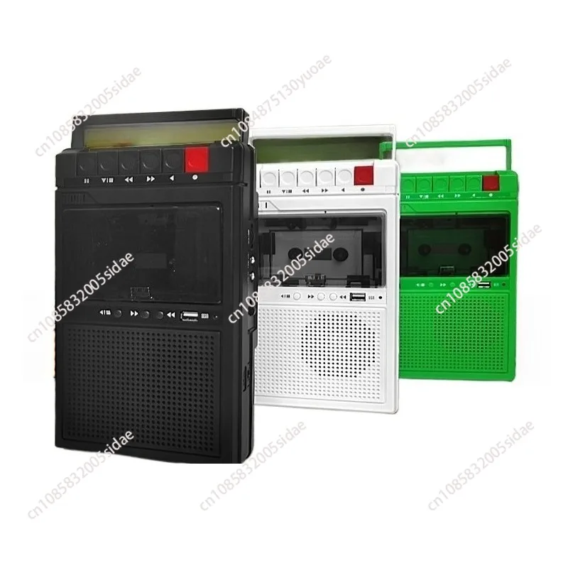 Tragbarer Kassettenspieler, USB-Flash-Laufwerk, Kassettenspieler, interne und externe Aufnahmegeräte Image