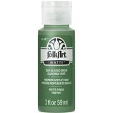 FolkArt Acrylic Craft Paint Matte Finish Classic Green 2 fl oz