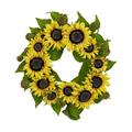 Nearly Natural Polyester Mother s Day Wreath 22 (Assorted Colors)