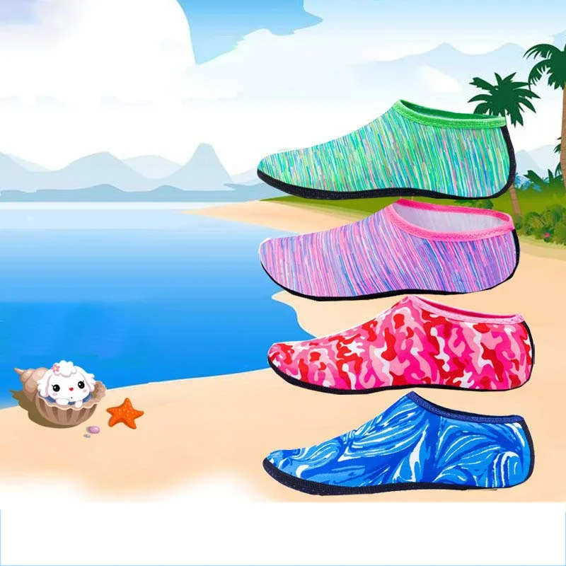 Männer Strand Aqua Socken Frauen Kind Schwimmen Wassersport Barfuß Sneaker Fitness studio Yoga Fitness Tanz Schwimmen Surfen Tauchen Schnorcheln Schuhe