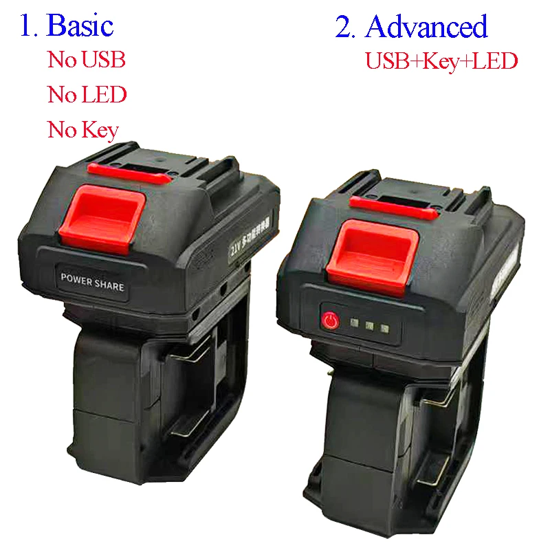 Adapter Konverter LED Licht Verwendung Für Makita BL1830 18V Li-Ion Batterie Auf Für Makita 18V Elektrische Power Tool Lomvum Zhipu Hongsong Image