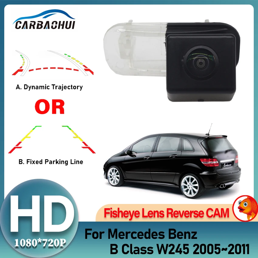 Auto Rückansicht Kamera HD CCD Nachtsicht Backup Reverse Parkplatz Kamera Für Mercedes Benz B Klasse W245 2005 ~ 2008 2009 2010 2011 Image
