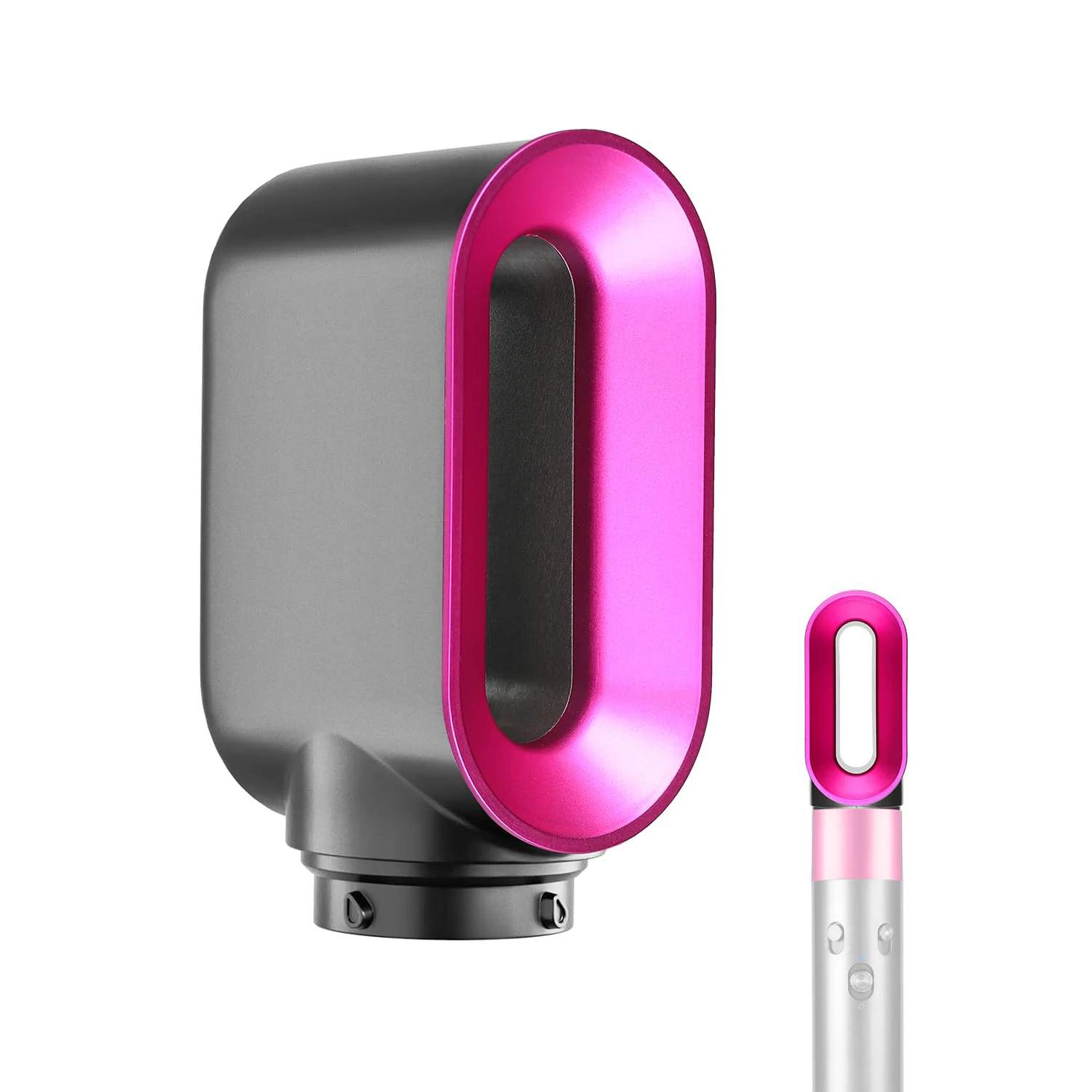 Schnell trocknende Pre-Styling-Trocknerdüse für Airwrap HS01/HS05, kompatibles Zubehör, Farbe Nickel/Fuchsia Image