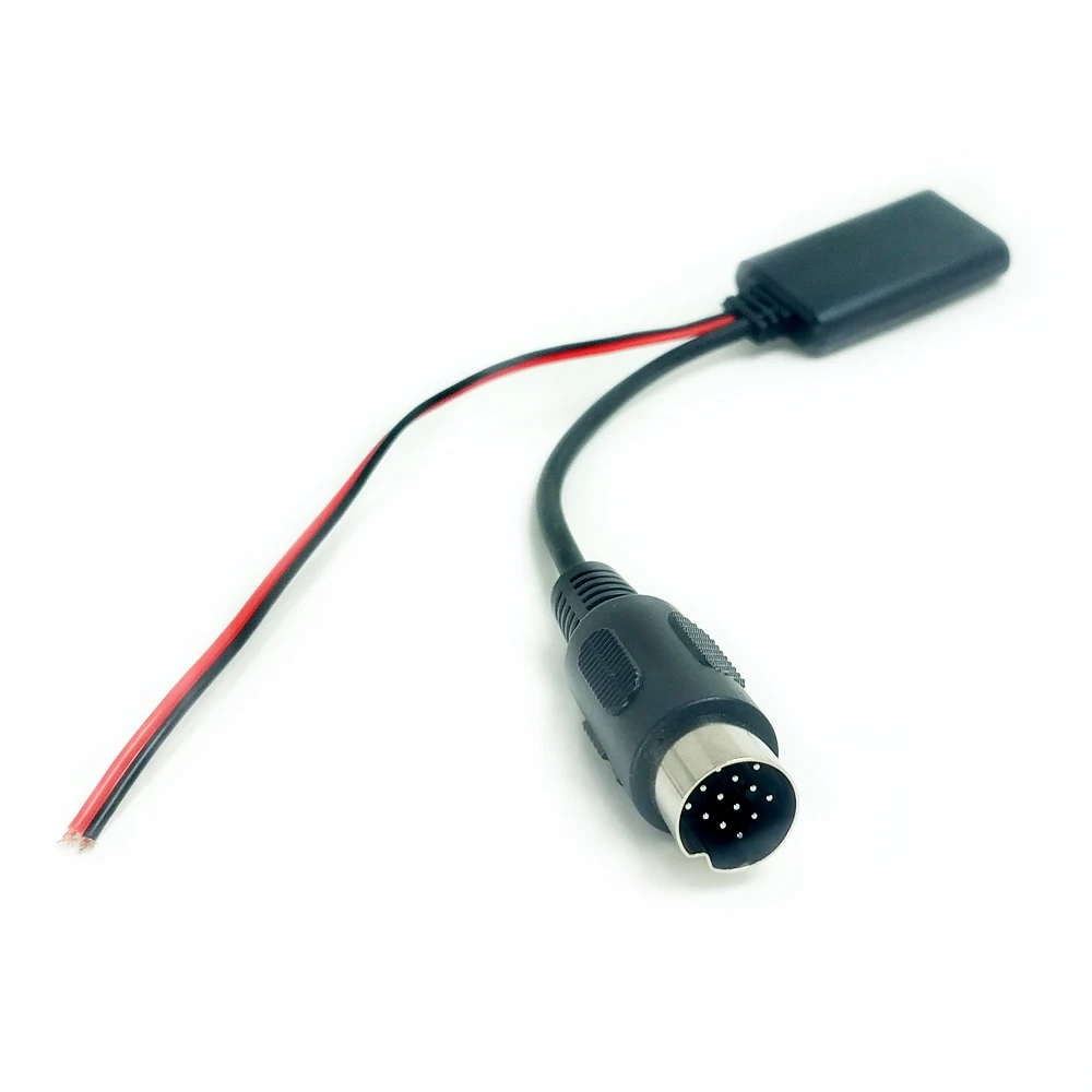 Biurlink Auto Stereo Bluetooth 5,0 Musik AUX Adapter Drahtlose MP3 Audio Eingang Kabel Adapter Für Kenwood Stereo 13Pin Stecker Image