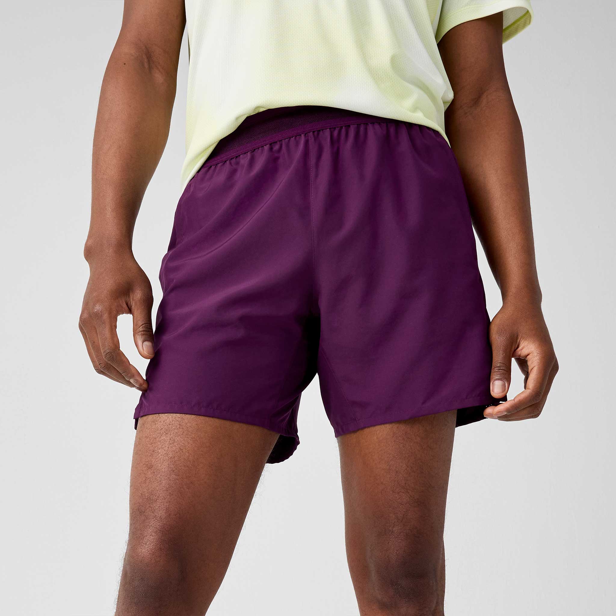 Brooks Dash Short Men's Running Apparel Burgundy Blaze