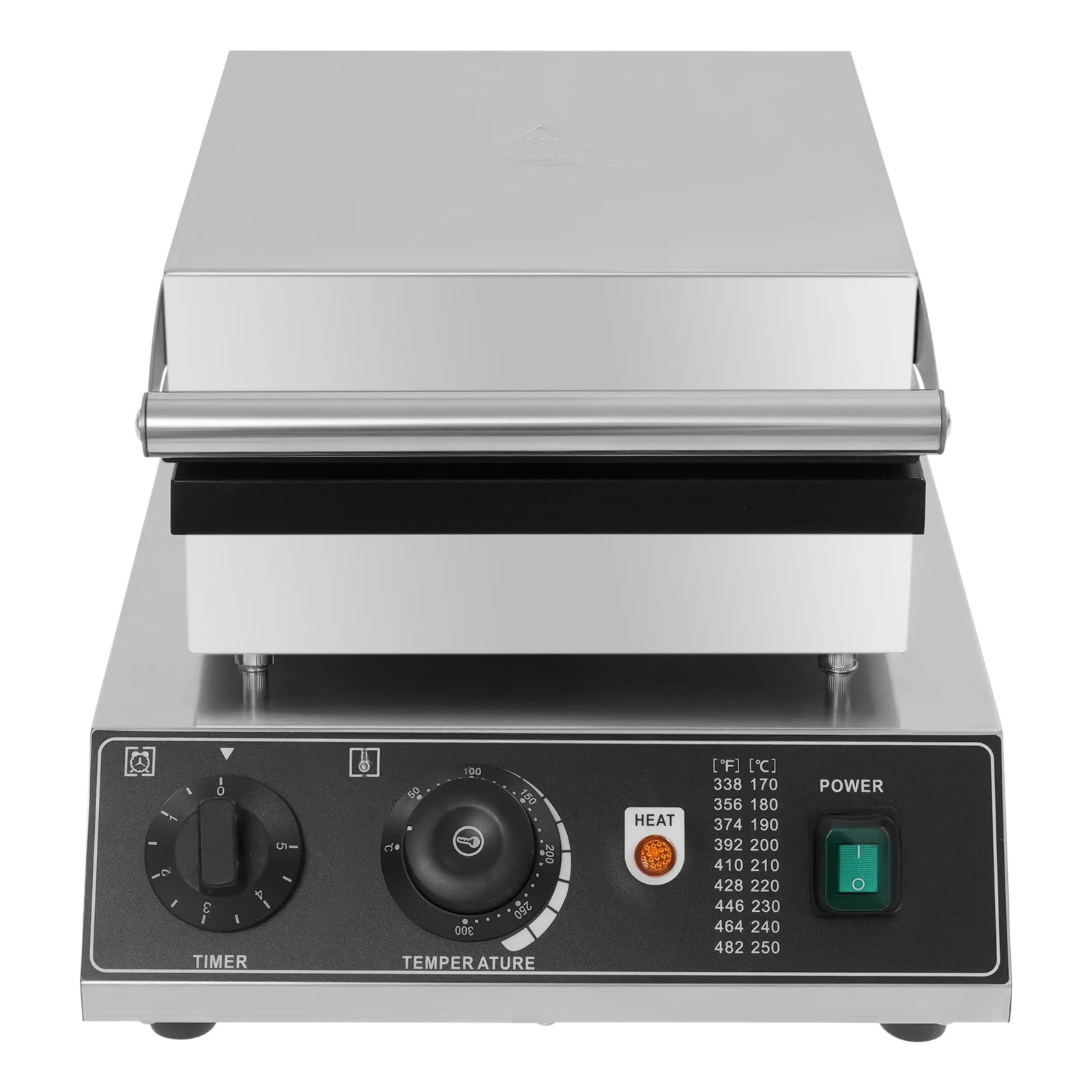 2000 W Kommerzielles Waffeleisen Antihaft-Waffeleisen Doppel 3,9 * 6,5 Zoll Formen Waffeleisen Waffelherstellungsmaschine Image
