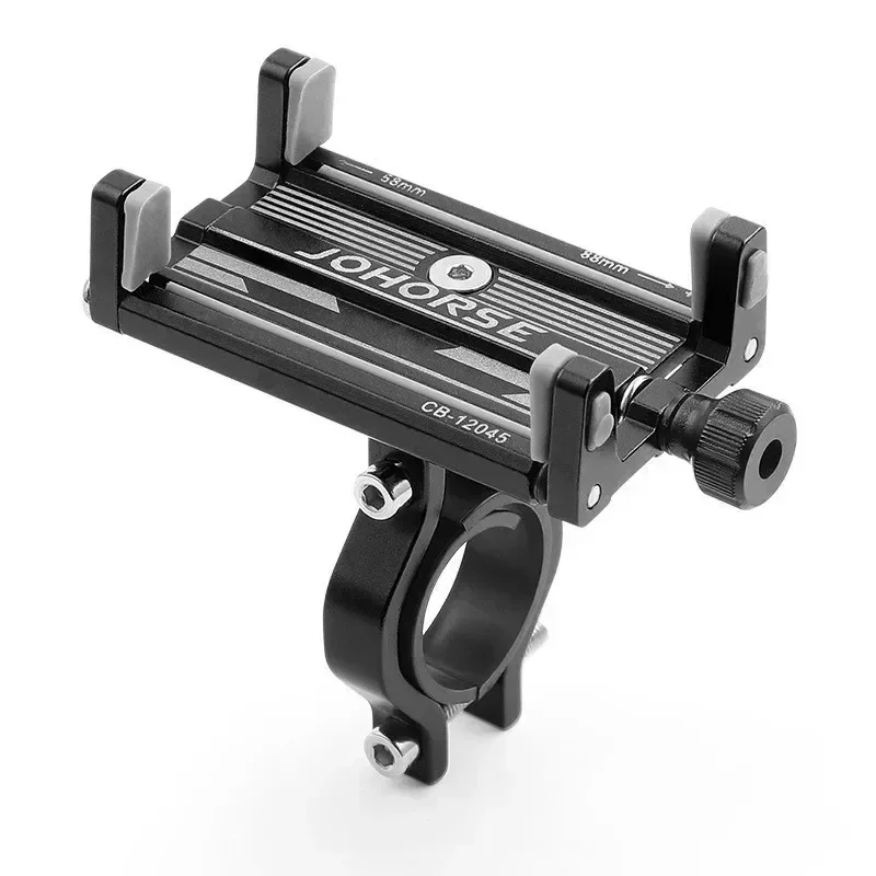 Für Einstellbare Fahrrad Telefon Rutschfeste Halterung für Fahrrad Telefon Halter Zuverlässige MTB Telefon Halterung Ständer Fahrrad Aluminium Image