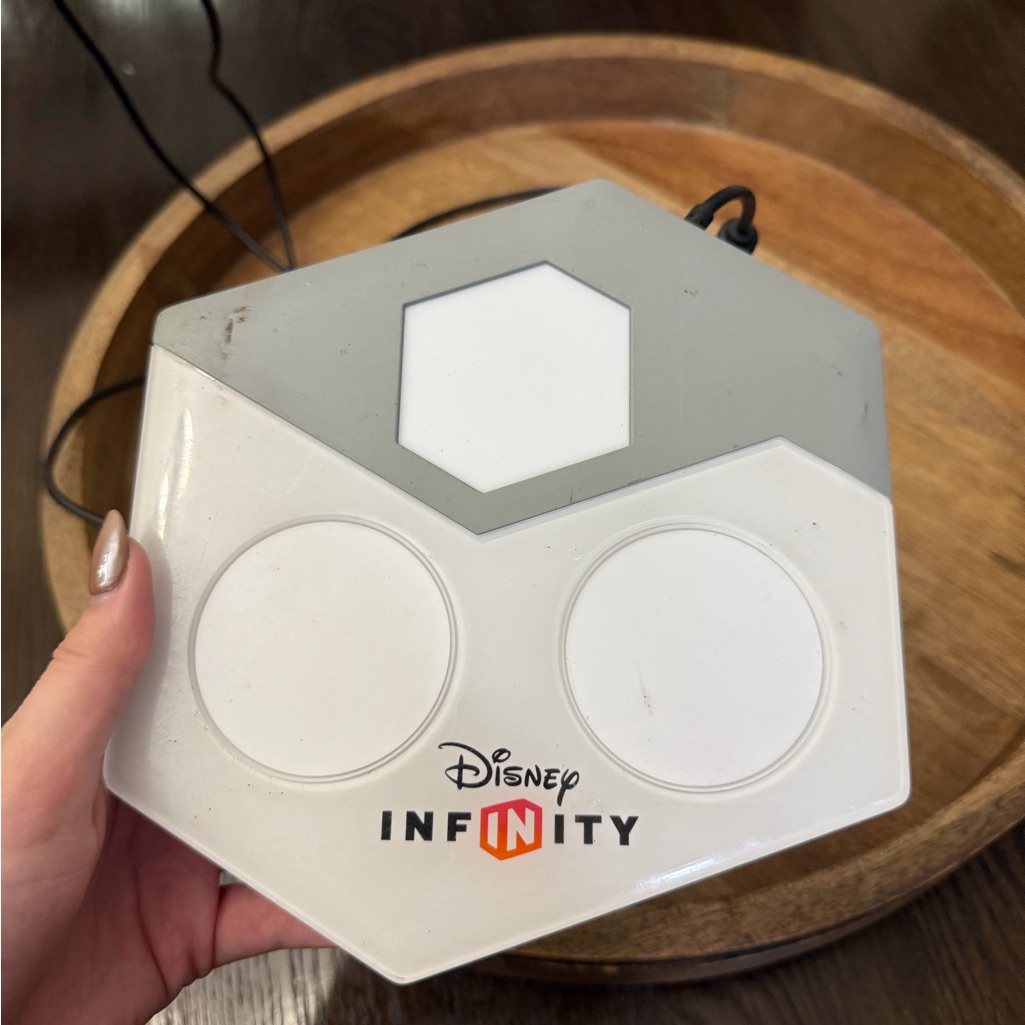 Disney Video Games & Consoles | Disney Infinty Gaming Platform In Black And White | Color: Gray/White | Size: Os