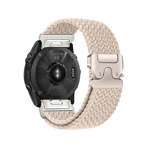 Quickfit 22 mm/26 mm Silikon-Smartwatch-Armband für Garmin Fenix 7x/7 Solar/6x/6 Pro/5/5x Plus/3/3hr/Epix Image