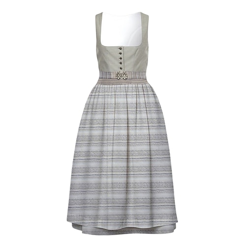 Oktoberfestbier Oktoberfest Kleid Dirndl Trachtenkleider Dienstmädchen Bayerisch Deutsch Wiesn Damen Karneval Bier Festival Stoff im traditionellen Stil Kleid Schürze Ohne Bluse Image