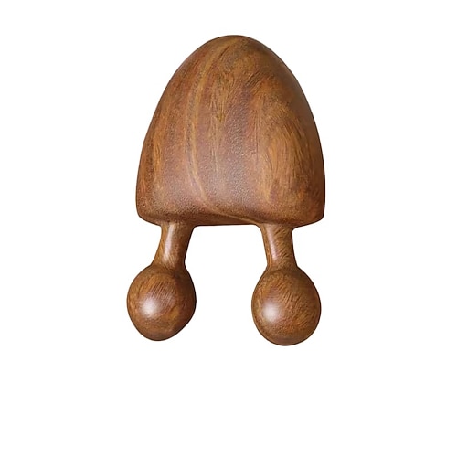 Gesichtsmassagegerät aus Sandelholz, handgefertigtes Massagegerät aus Holz für Gesicht, Hautpflege, Entspannung und Stressabbau, umweltfreundliche und sanfte Gesichtsmassage für alle Hauttypen