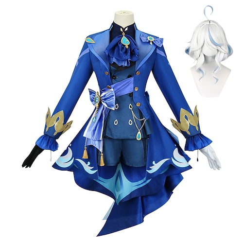 Elementar-Saga Schwerpunkte Anime Cosplay Kostüm Outfits Cosplay-Anzüge Videospielkostüme Halloween Karneval Party Comic-Konzert Kostüm Für Damen Erwachsene Image
