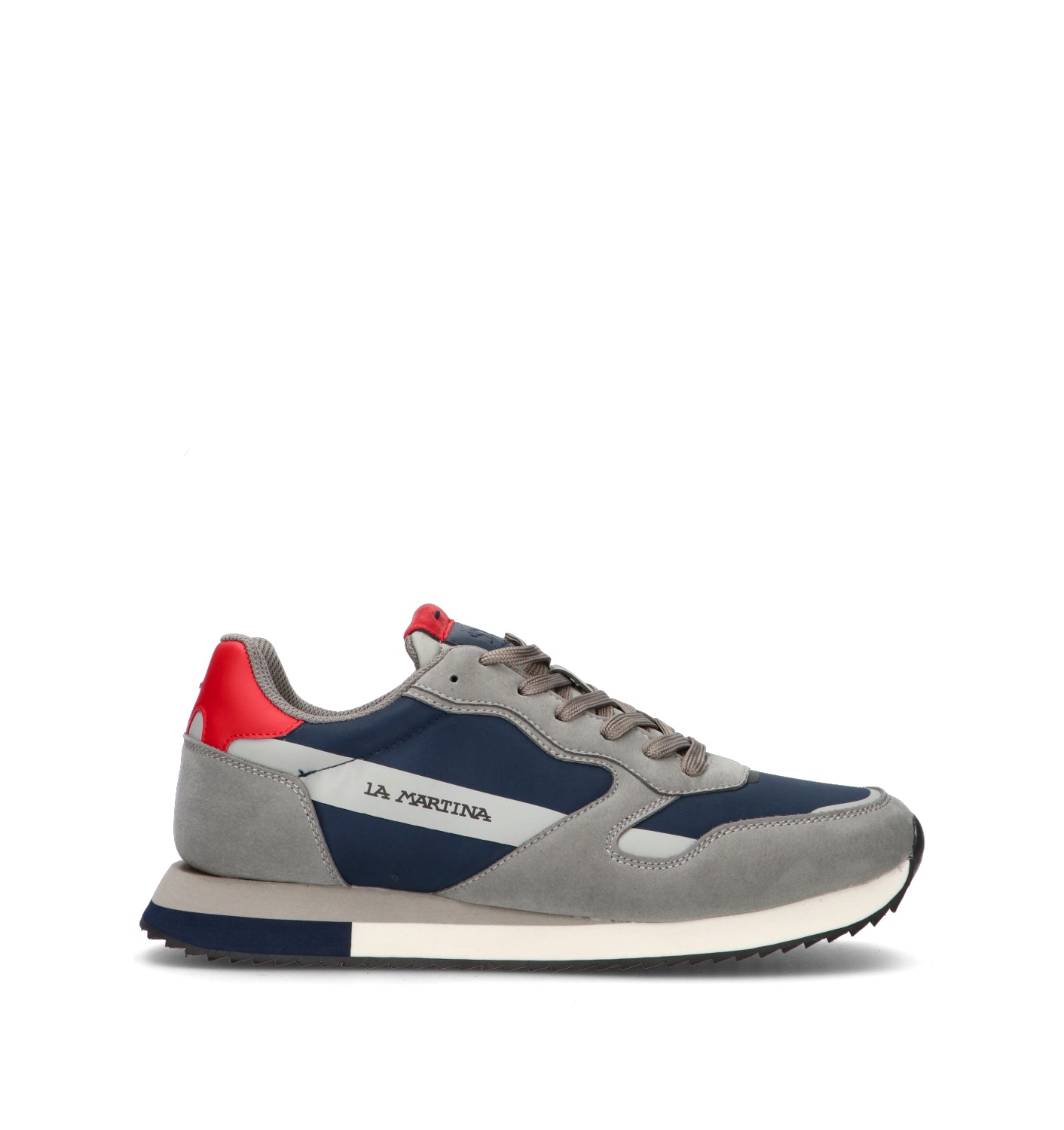 LA MARTINA Sneaker uomo grigia/blu