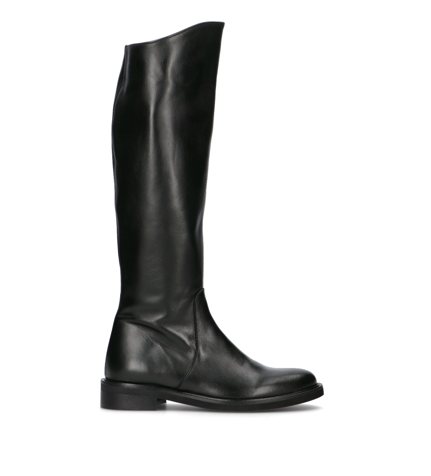 REBECCA VAN DIK Stivale donna nero in pelle