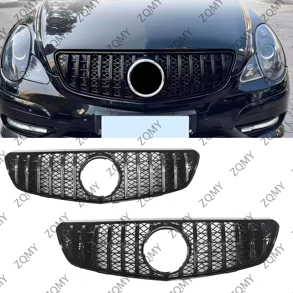 Auto Oberen Front Stoßstange Grille Grill Für Mercedes-Benz R-Klasse W250 R320 R350 R500 R550 2005 2006 2007 2008 2009 2010 Image