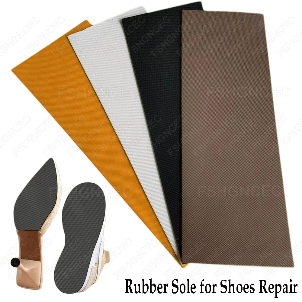 Gummisohlen für die Unterseite der Schuhe, Griff, Ersatzsohlenschutz für Turnschuhe und High Heels, Stiefel, rutschfeste Außensohle, Schuhreparatur