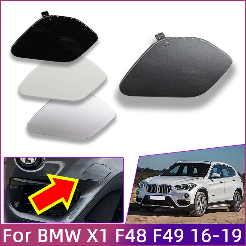 Paraurti anteriore per auto gancio di traino copertura traino traino copertura per gli occhi tappo di rivestimento verniciato per BMW serie X1 F48 F49 2016 2017 2018 2019 2020