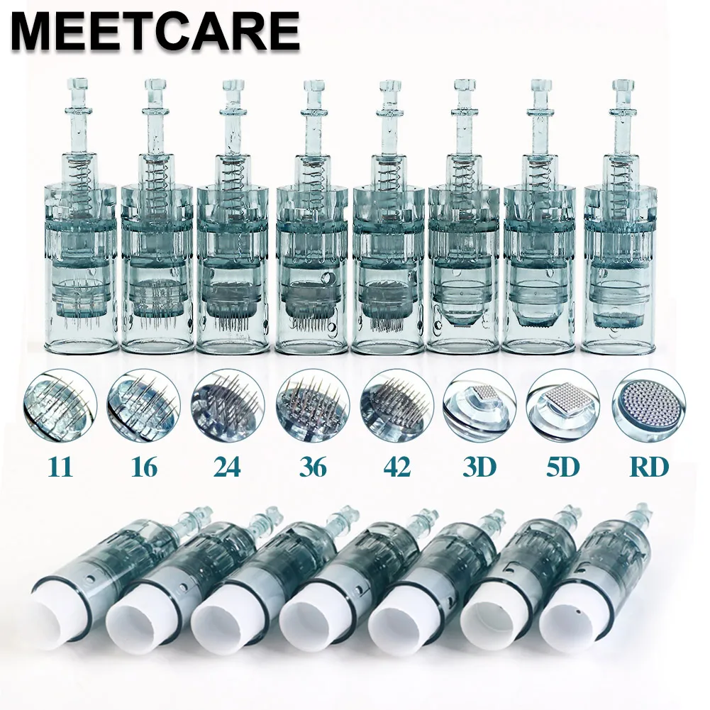M8 Bajonett-Nadelmodule für M8 Microneedling Derma Pen Ersatzspitzen 11pin 16pin 24pin 36pin 42pin Rund 3D 5D Image