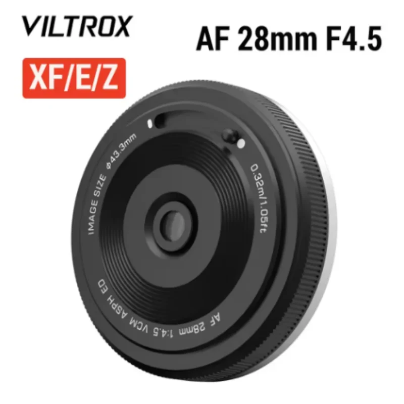 Viltrox AF 28mm F4.5 Kameras Objektiv Vollformat Autofokus Objektiv Für Sony E Fujifilm Fuji X XF Nikon Z serie Kameras Image