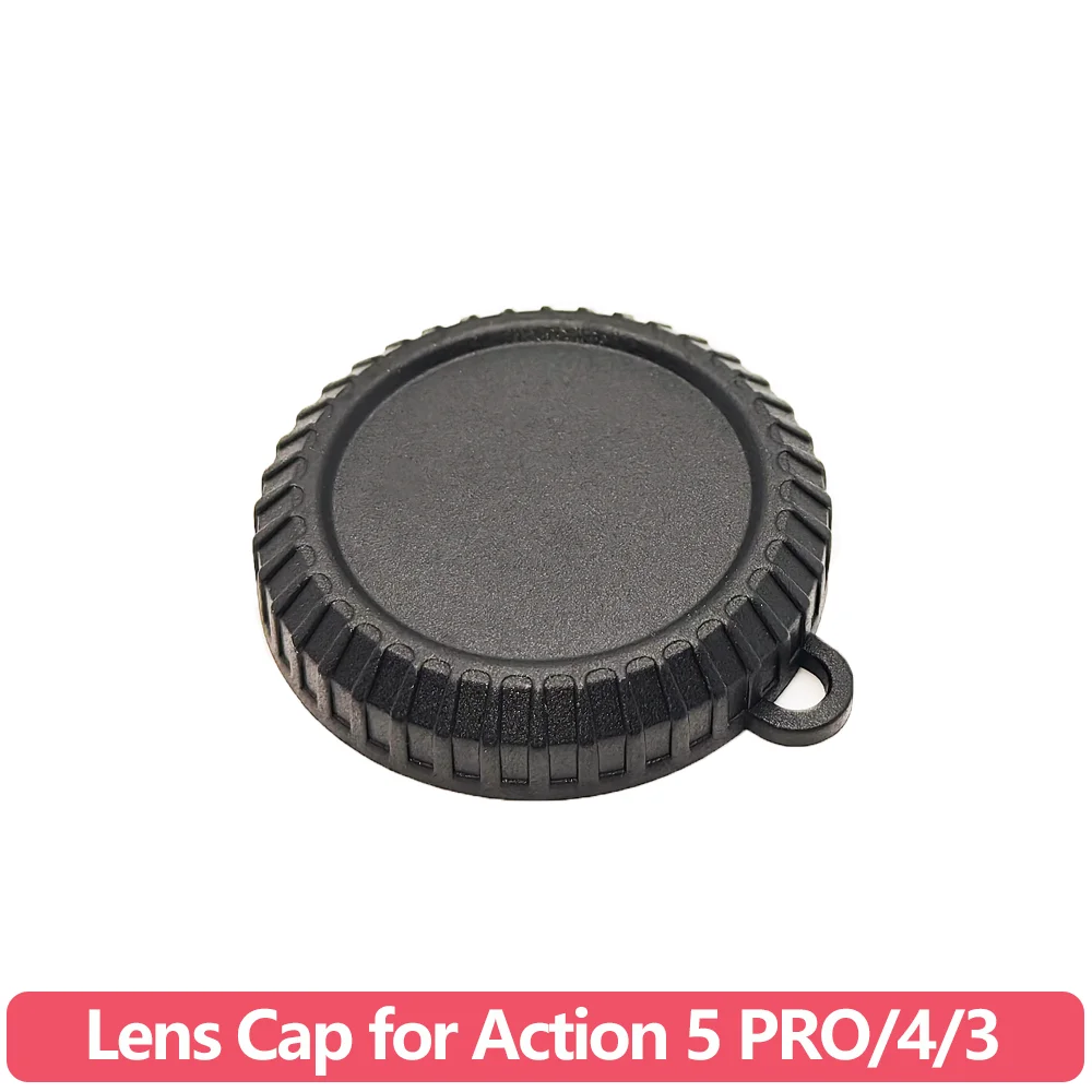 TPU-Objektivschutzkappe für DJI Osmo Action 5 PRO/4/3, kratzfestes, staubdichtes, stoßfestes Kameraobjektivdeckel-Zubehör Image