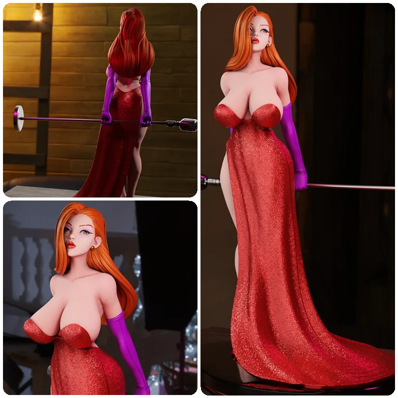 LinDeekin D19 Maßgeschneiderte 3D-Garagenbausätze, unbemalte Figur, GK-Modelle, weißes Harz, unmontiertes Puzzle mit Charaktermodellen Image