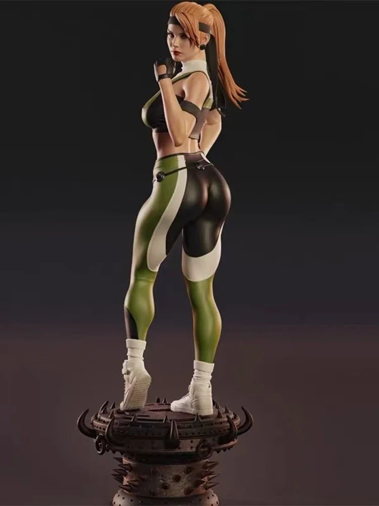 LinDeekin D67 Maßgeschneiderte 3D-Garagenbausätze, unbemalte Figur, GK-Modelle, weißes Harz, unmontiertes Puzzle mit Charaktermodellen Image