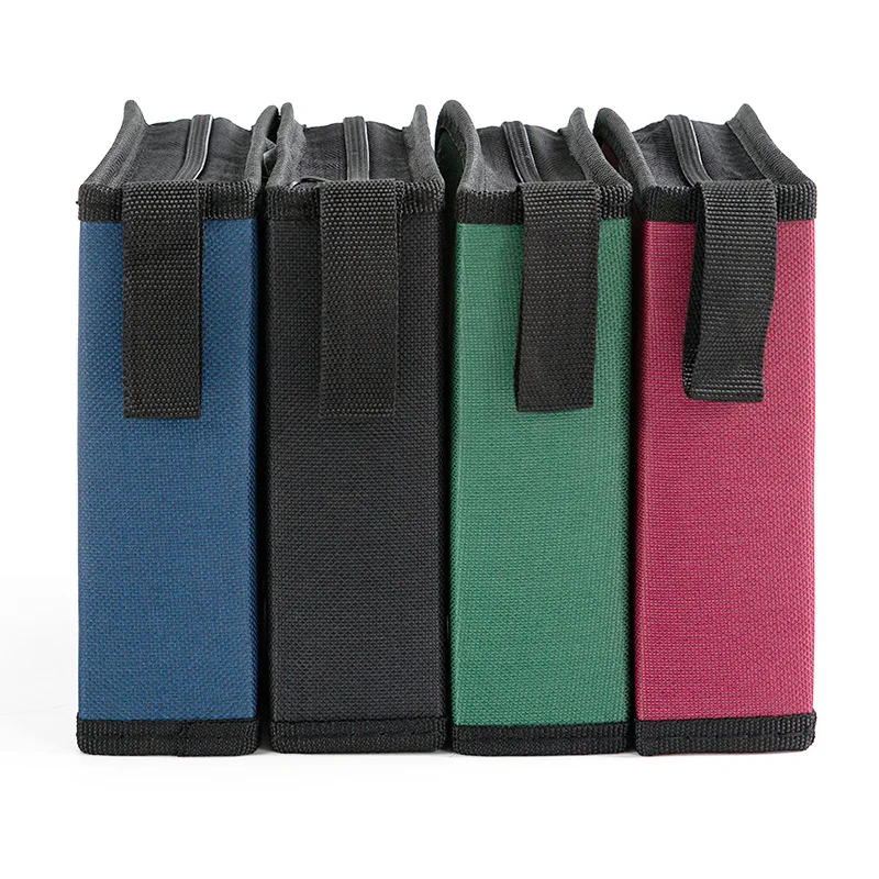 40 disques CD DVD étui de transport sacs à main DVD organisateur portefeuille sacs de rangement Album boîte étuis DVD livret support Oxford tissu