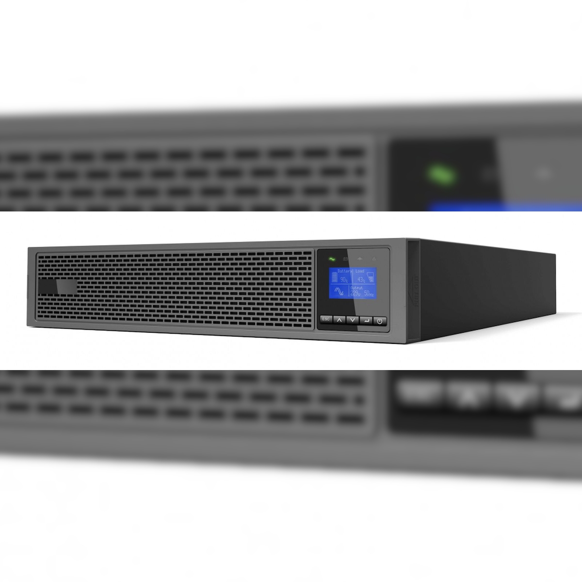 Level One LevelOne UPS USV Online IOT 2KVA / 2000W schwarz Image